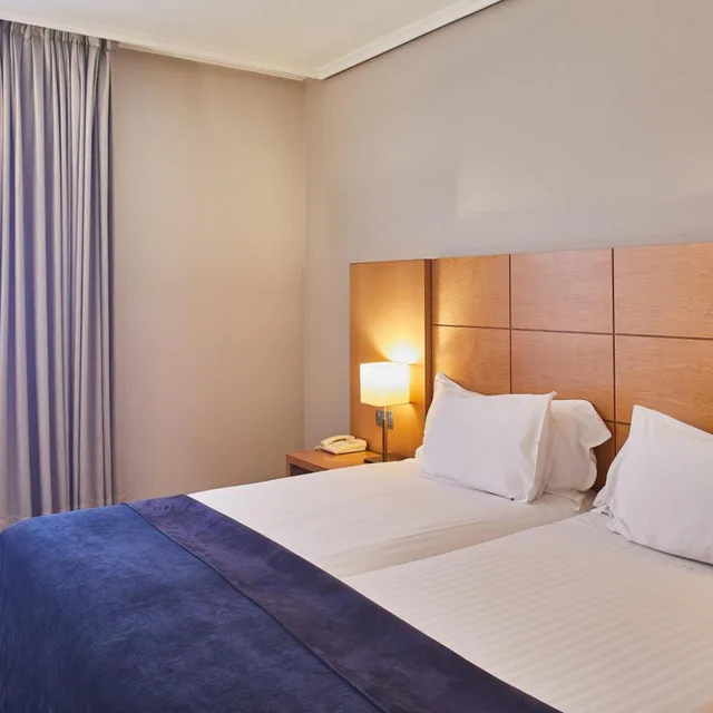غرفة قياسية بسرير مزدوج مع سرير إضافي، Silken Ciudad de Vitoria Hotel 1/7