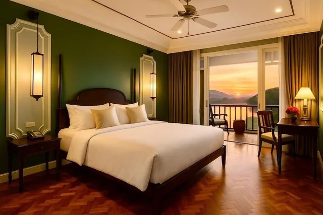 Mekong, Deluxe, Twin Beds, The Grand Luang Prabang Affiliated By Melia 5/6