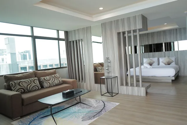غرفة بانورامية بسرير كينج، Hermann Hotel Pattaya 10/10