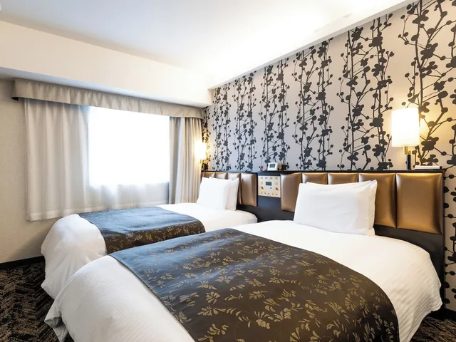 Room, Twin Beds, Sky Floor، APA Hotel & Resort Osaka Umeda Eki Tower 1/3