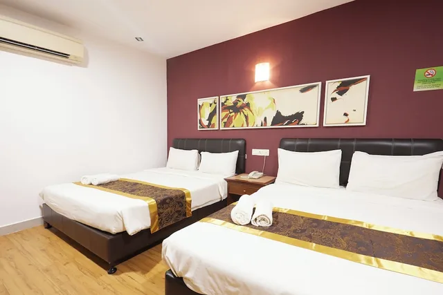 غرفة عائلية بسريرين كوين، Hotel Sunjoy9 Mid Valley 4/10