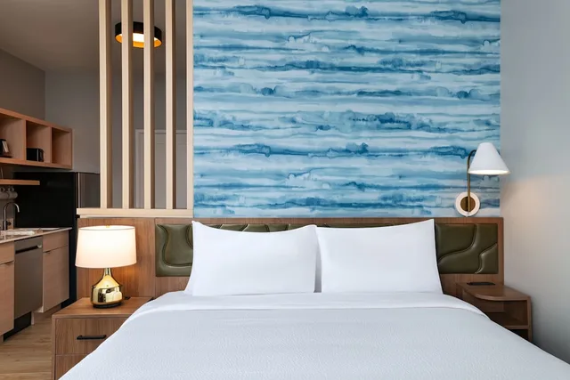 استوديو بسرير كينج مع أريكة لذوي الإعاقة، TownePlace Suites by Marriott Stafford Sugar Land 2/4