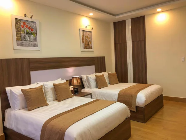 غرفة ديلوكس رباعية، Hana Dalat Hotel 1/1