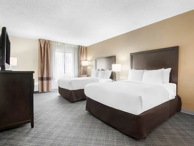 غرفة قياسية بسريرين مزدوجين، Comfort Inn Downtown Detroit MI 3/9