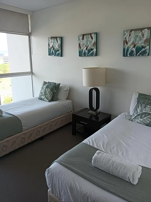 شقة بإطلالة على البحر بـ3 غرف نوم، Kirra Surf Apartments 10/10