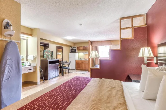غرفة ديلوكس بسرير مزدوج، Red Roof Inn Amarillo West 1/1