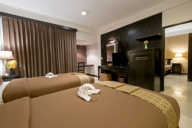 Family, Twin Beds, Siam Piman Hotel 9/10