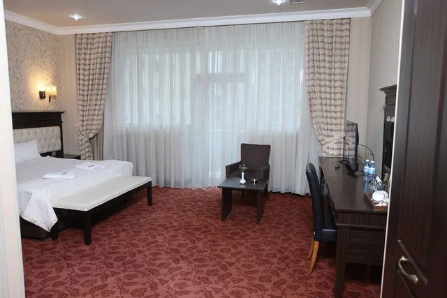 غرفة اقتصادية بسرير مزدوج بإطلالة على المدينة، NEW BAKU HOTEL 1/2