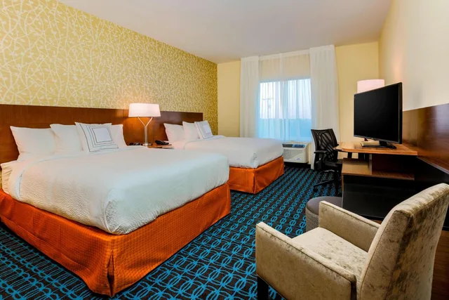 غرفة بسريرين كوين، Fairfield Inn Suites Snyder 6/12
