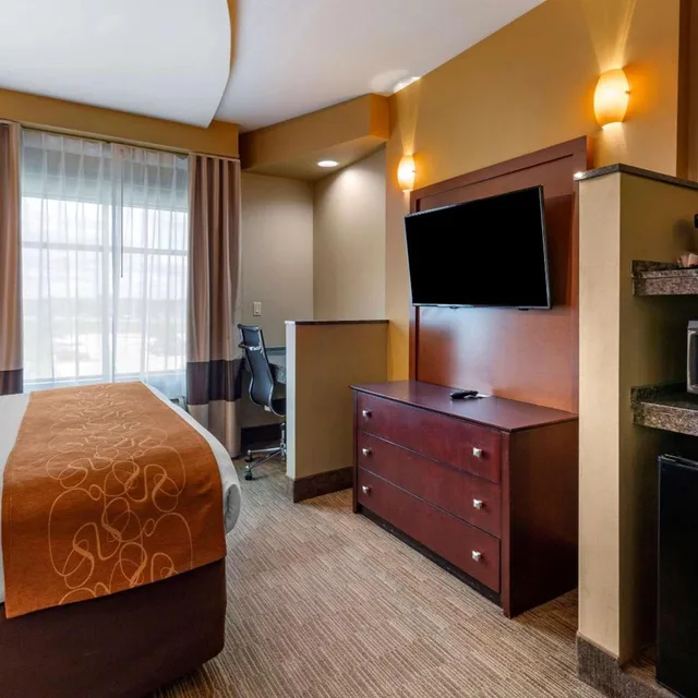 جناح بسرير كينج بجاكوزي، Comfort Suites Perrysburg - Toledo South 2/5