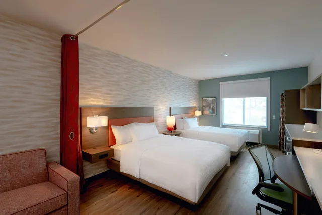Room, 2 Queen Beds, Water View, Accessible، Home2 Suites by Hilton Lake Havasu City 1/2