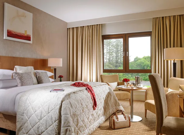 غرفة بسرير مزدوج أو سريرين منفصلين بإطلالة على البحر، Sneem Hotel 1/3