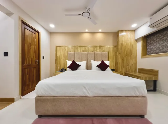 غرفة ديلوكس بسريرين منفصلين، The Habitat Suites 1/1
