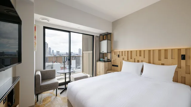 غرفة مفردة بسرير مزدوج، Miyako City Osaka Hommachi 1/3