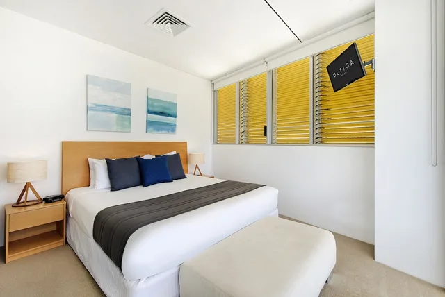 شقة بسرير كوين بإطلالة على البحر بـ3 غرف نوم، ULTIQA Air on Broadbeach 1/10