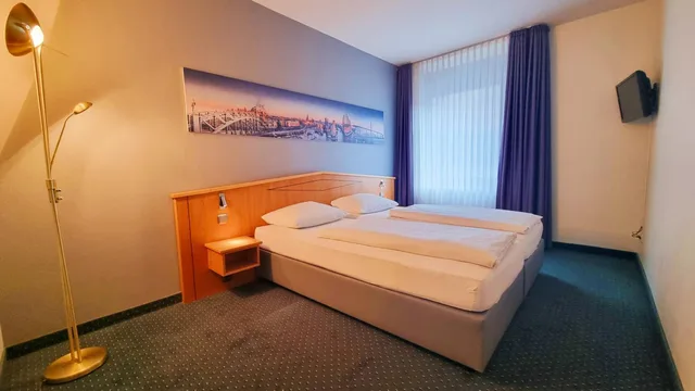 شقة عائلية بغرفة نوم واحدة، Hotel Panorama Hamburg-Harburg 3/10