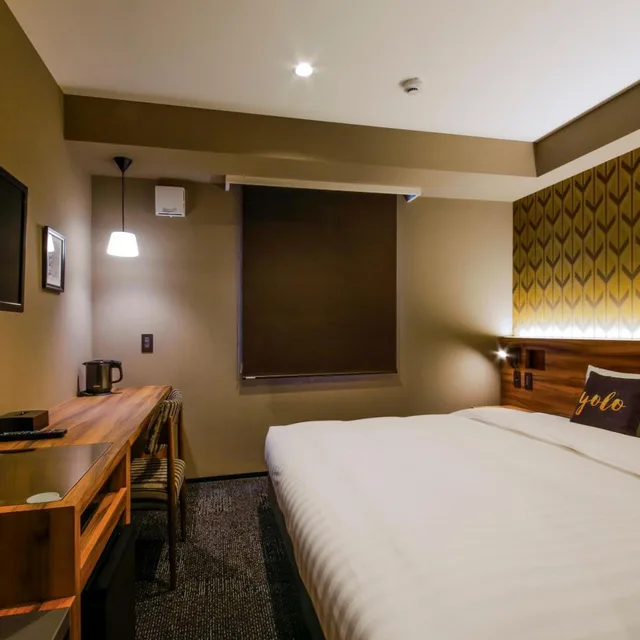 غرفة قياسية بسرير مزدوج، Hotel Code Shinsaibashi 2/4