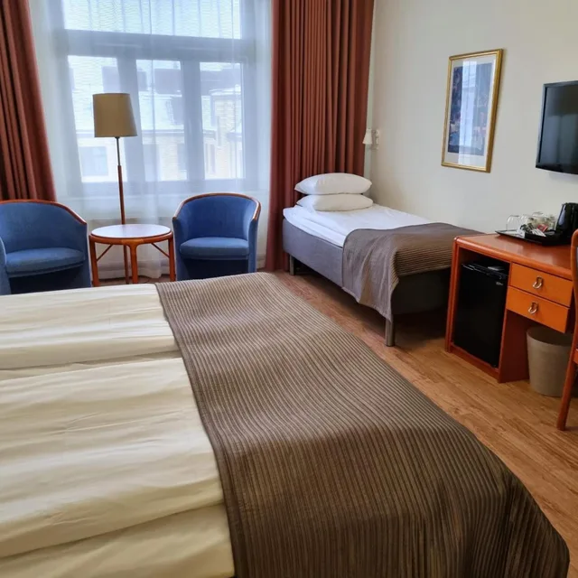 غرفة ثلاثية بسرير فردي، Hotel Lorensberg 3/5