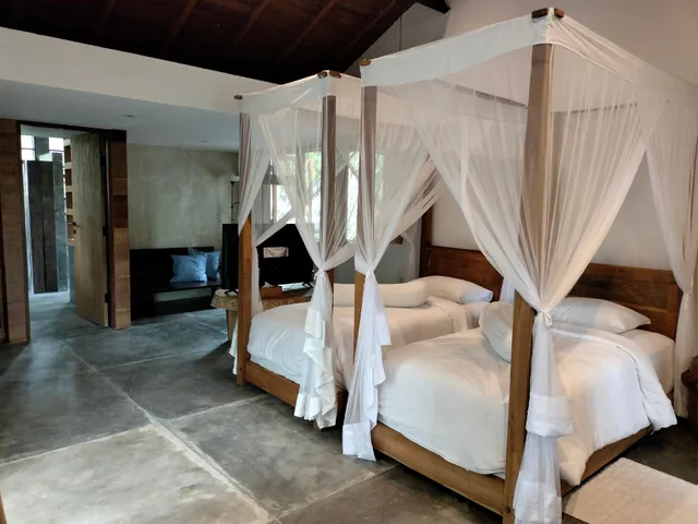 غرفة بـ3 غرف نوم، De Ubud Villas Spa 2/2