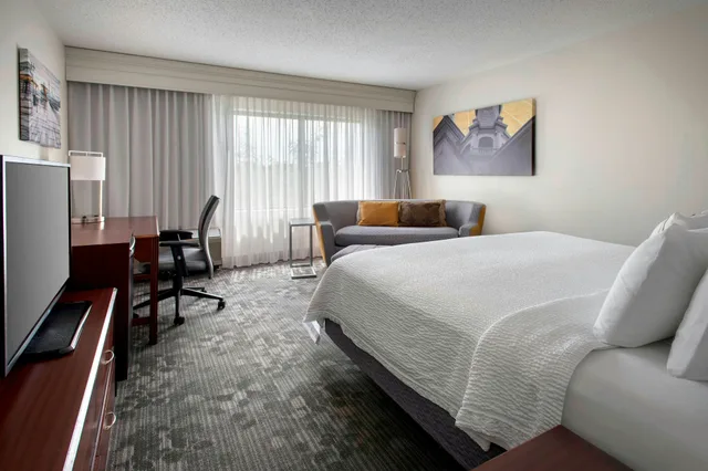 غرفة بسريرين كوين، Courtyard By Marriott Princeton 1/3