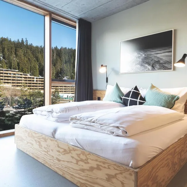 غرفة بسرير مزدوج مع سرير إضافي، Riders Hotel 1/5