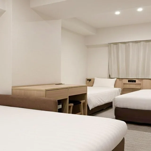 غرفة سوبيريور بسريرين منفصلين، Hotel Mid in Kuramae Ekimae 1/4