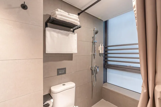 جناح بسرير مزدوج بإطلالة على المدينة بغرفة نوم واحدة، Urbanwood Ap Lei Chau 9/10
