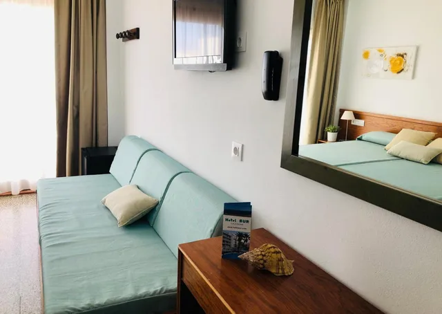 غرفة سوبيريور بسرير فردي بإطلالة على البحر، Hotel Sur 1/8