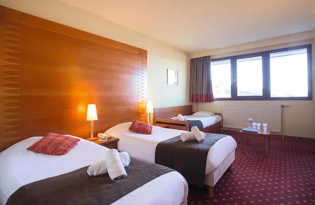 غرفة كلاسيكية ثلاثية بثلاثة أسرّة، Hotel La Plagne Le Terra Nova - Winter 1/7