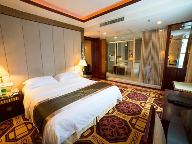 غرفة ديلوكس بسرير مزدوج، Yijian Haoting Holiday Hotel 2/2