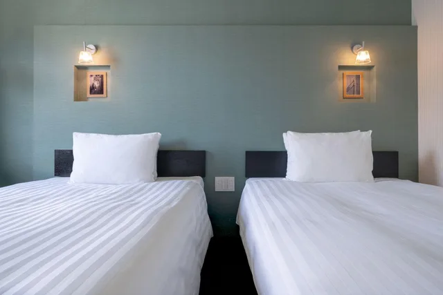 غرفة بسريرين منفصلين، Hotel Vista Atsugi 2/2