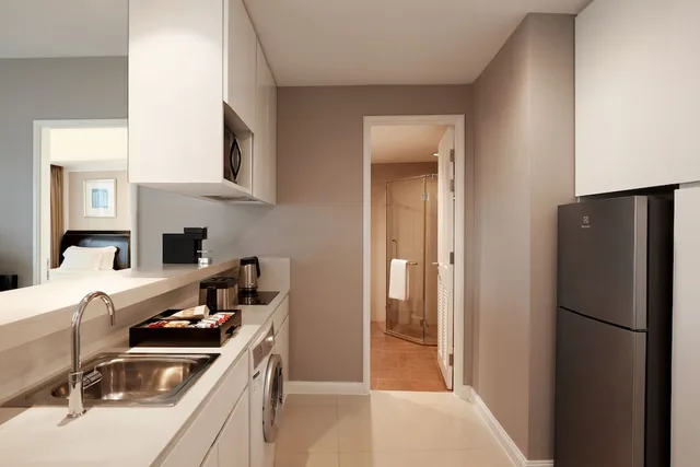 جناح سوبيريور بسرير كينج وسريرين منفصلين بغرفتي نوم، Dusit Suites Hotel Ratchadamri 5/6
