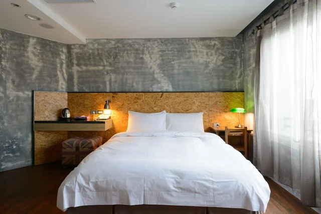 Deluxe, Double Bed, Private Bathroom, Hualien Wow Hostel 3/4
