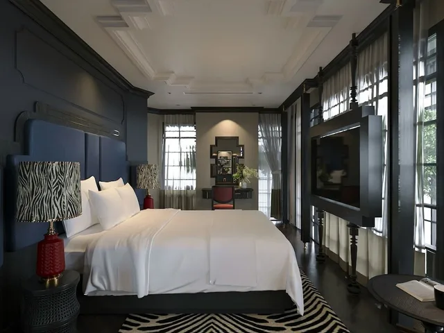 جناح غراند بسرير كينج بإطلالة على المدينة بشرفة، Champton Hanoi Hotel 2/9