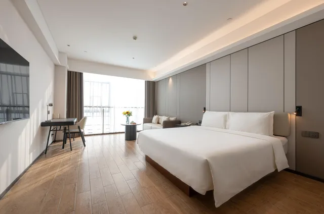 غرفة سوبيريور بسرير كوين، Atour Hotel (Guangzhou Yueqiao) 1/1