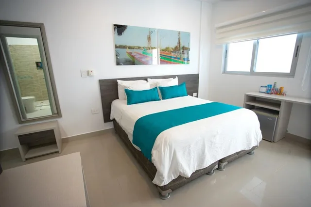 غرفة قياسية بسرير كوين، Hotel Poblado Covenas 3/4
