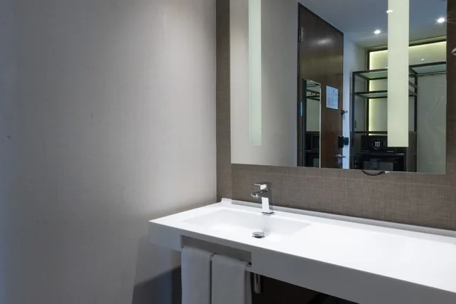 غرفة بسريرين مزدوجين بإطلالة على المدينة، AC by Marriott Mexico Santa Fe 8/10