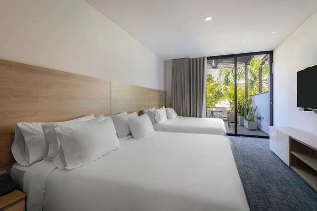 جناح جونيور بثلاثة أسرّة مع أريكة، Alko Hotel Integrado 4/9