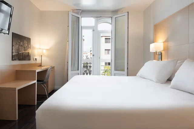 غرفة ديلوكس بسرير مزدوج، Eurostars Marques de Vallejo 3/6