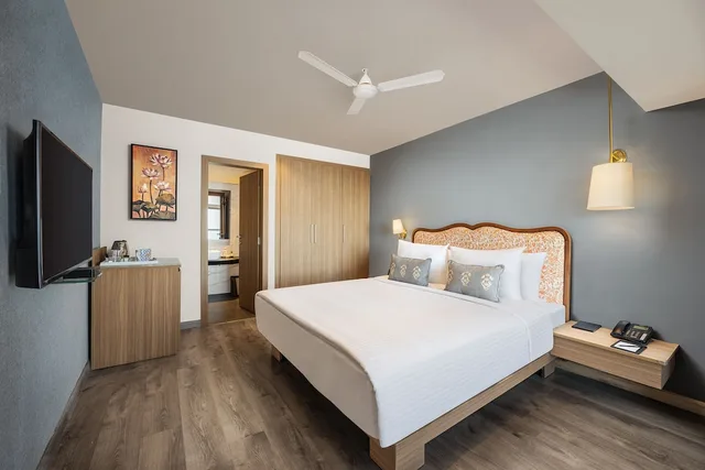 جناح رئاسي بسريرين كوين، Fortune Resort Grace Mussorie 3/4