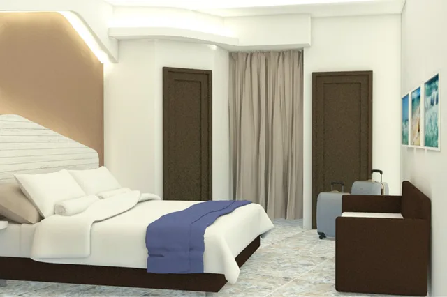 غرفة ثلاثية بسرير مزدوج وسرير فردي، Casa Yvorio 2/8