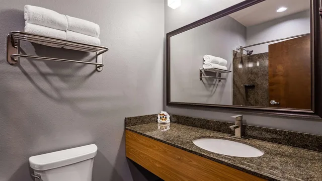 Room, Single, King Bed, Sofa, Best Western Plus Williston Hotel & Suites 4/5