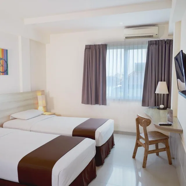غرفة سوبيريور بسرير مزدوج أو سريرين منفصلين، The Salak Hotel 6/7