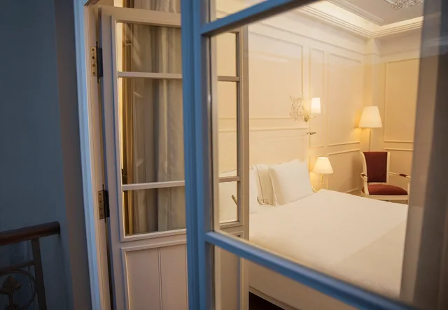 غرفة ديلوكس بسرير مزدوج بشرفة، Corinne Hotel 4/5