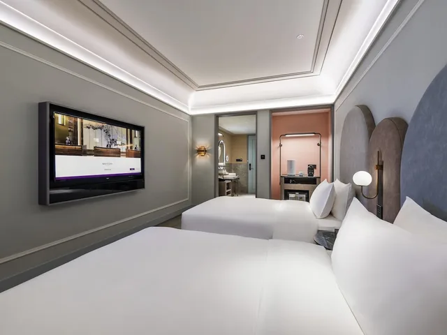 غرفة قياسية بسريرين منفصلين، Mercure Lanzhou Downtown 5/8