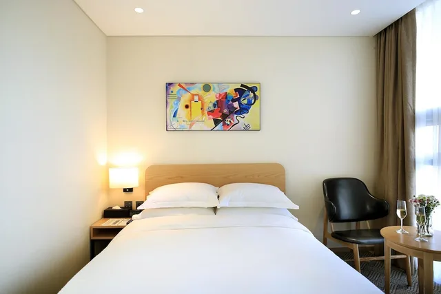 غرفة قياسية بسرير فردي بإطلالة على المدينة، Best Western Haeundae Hotel 1/6