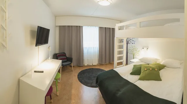 غرفة عائلية بسريرين منفصلين، Hotel Kittila 4/7