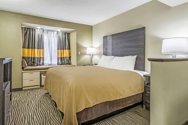 غرفة بسرير كينج لذوي الإعاقة، Quality Inn & Suites North Lima - Boardman 1/3