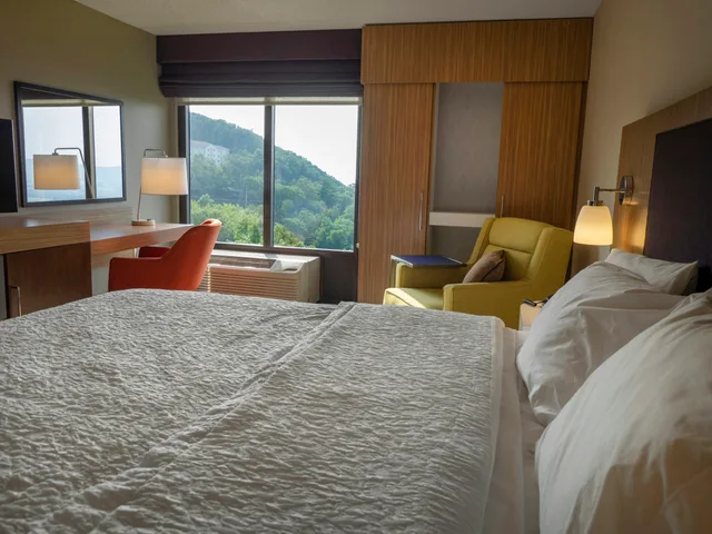 Valley, King Bed، Hampton Inn Hazleton 2/4