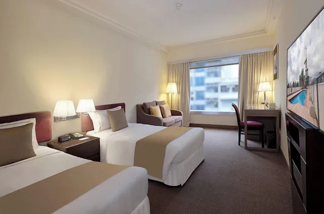غرفة سوبيريور بسريرين منفصلين، Prudential Hotel 1/3